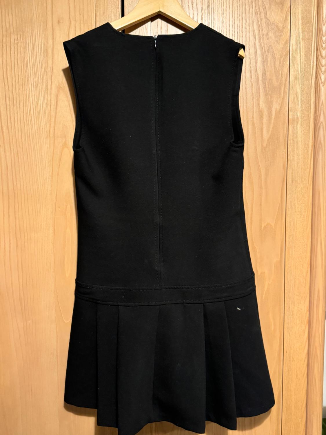 BOX PLEAT SHORT DRESS - Image 4