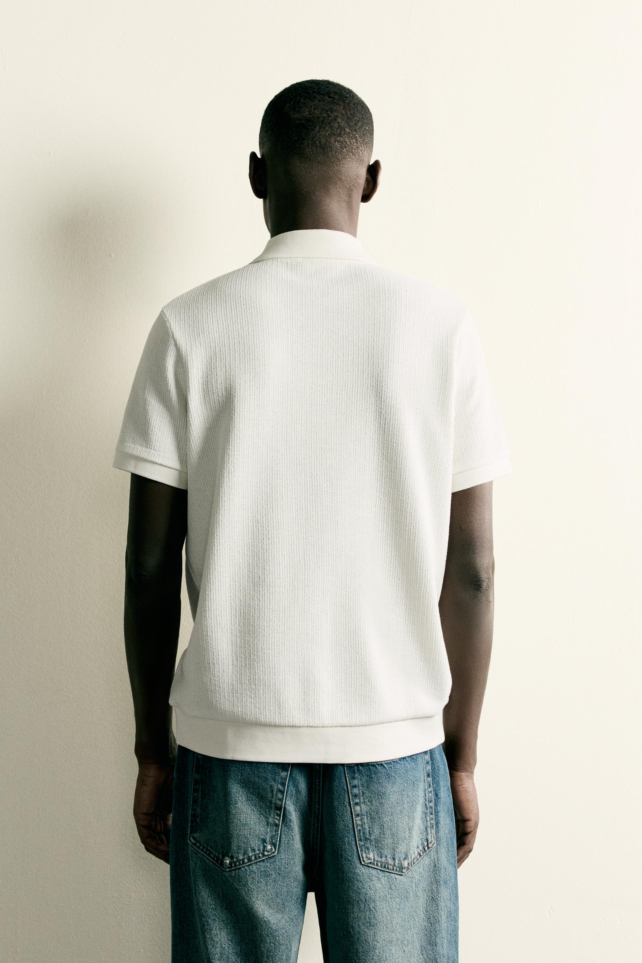 POLO REGULAR FIT À ZIP