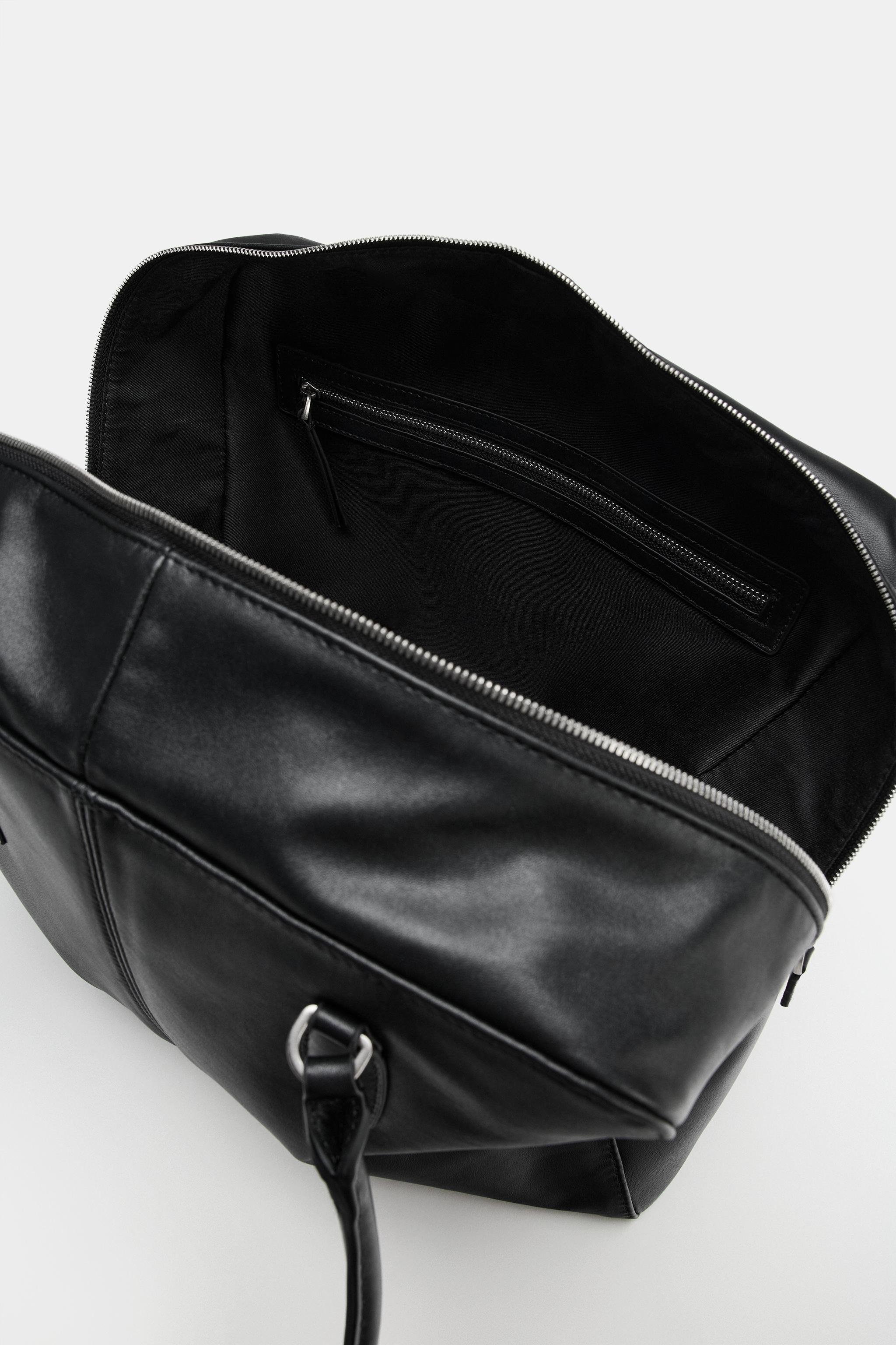 LEATHER SHOULDER BAG