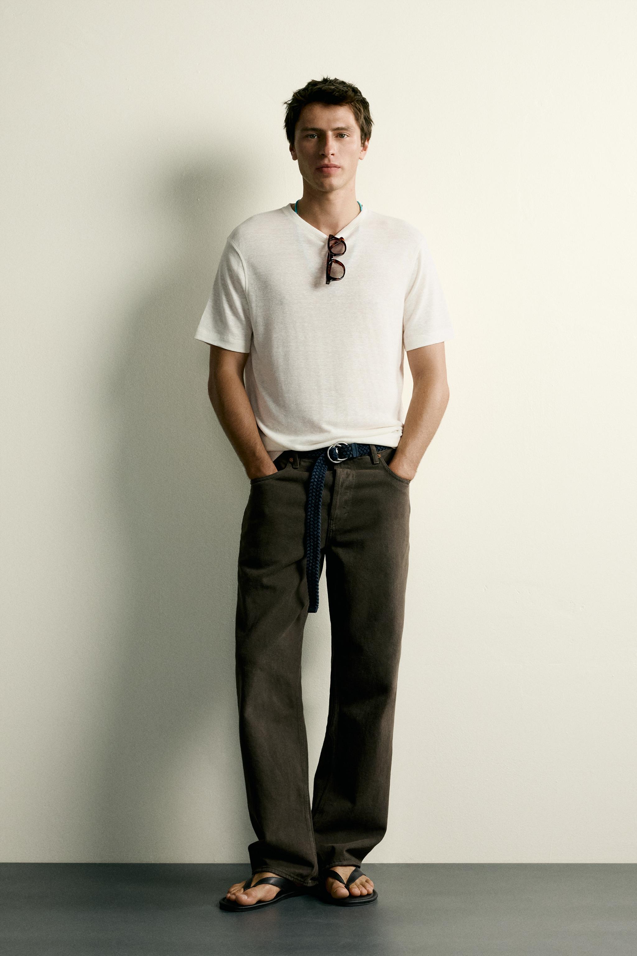 T-SHIRT REGULAR FIT CHANVRE - VISCOSE