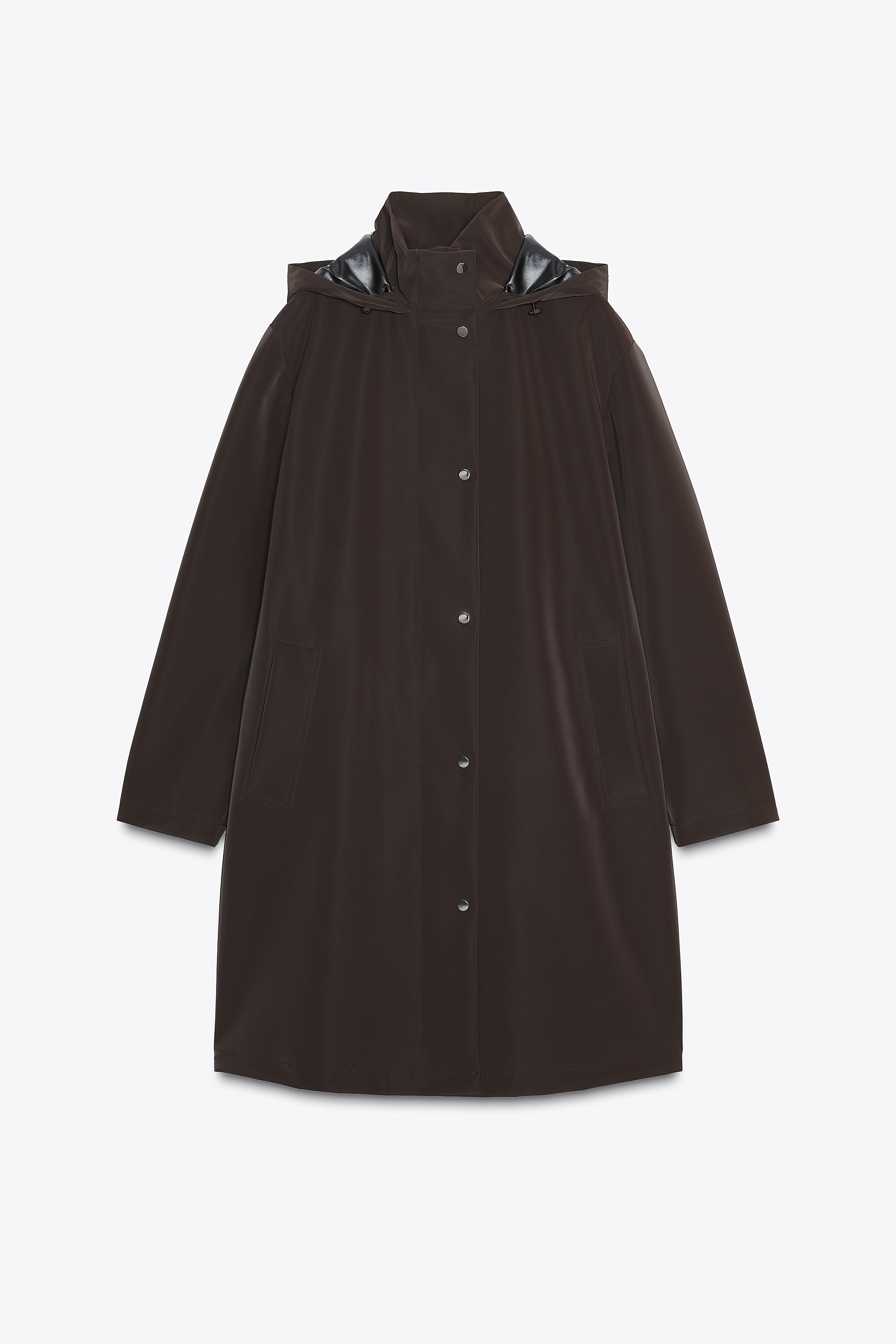 ファーフード付きコート – レディース | ZARA 日本