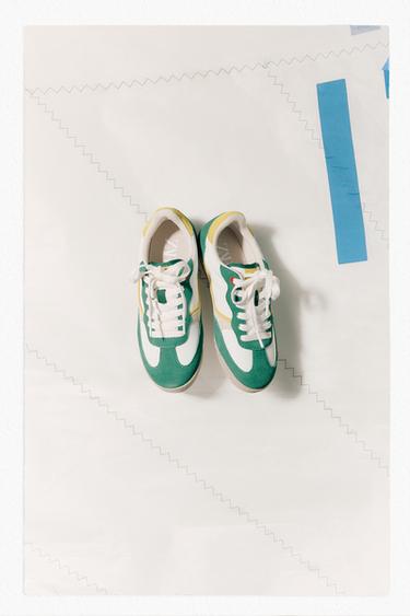 STREET TRAINERS - Green by Zara