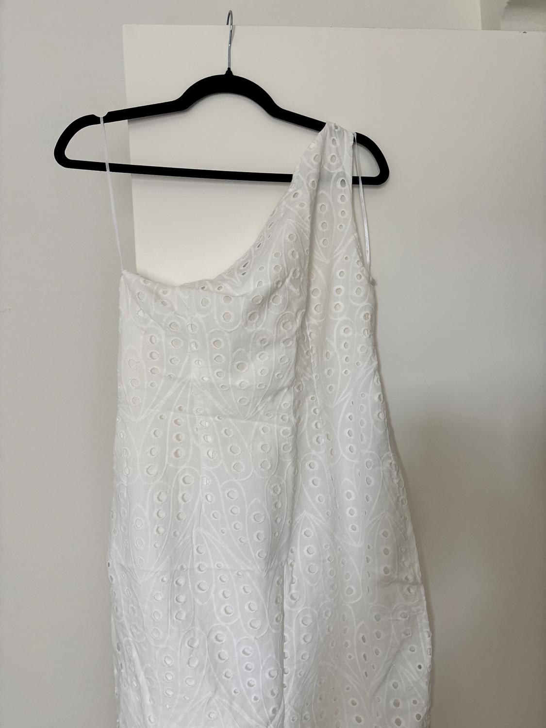 ZW COLLECTION EMBROIDERED ASYMMETRIC DRESS - Image 8