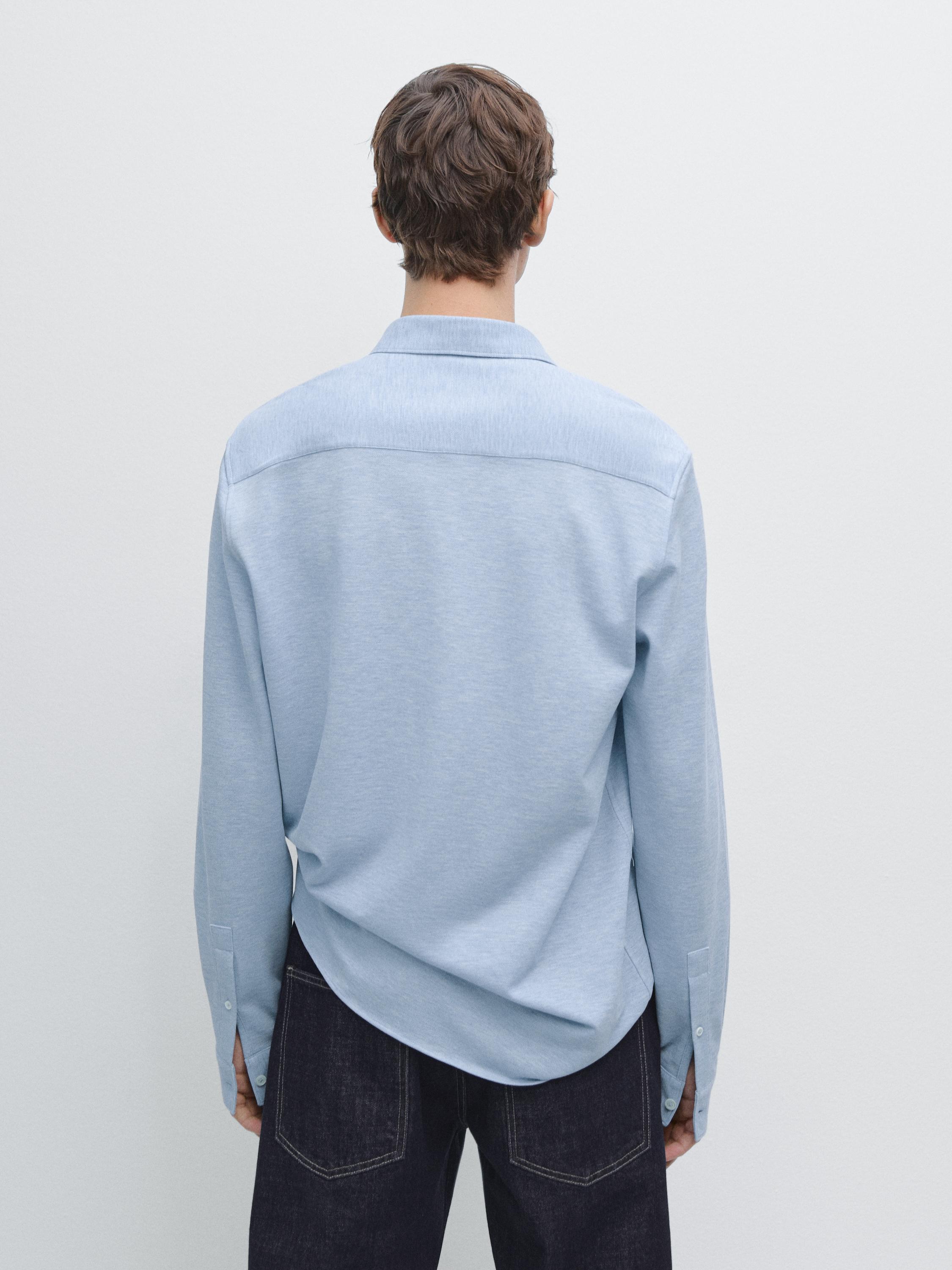 Chemise chinée regular fit