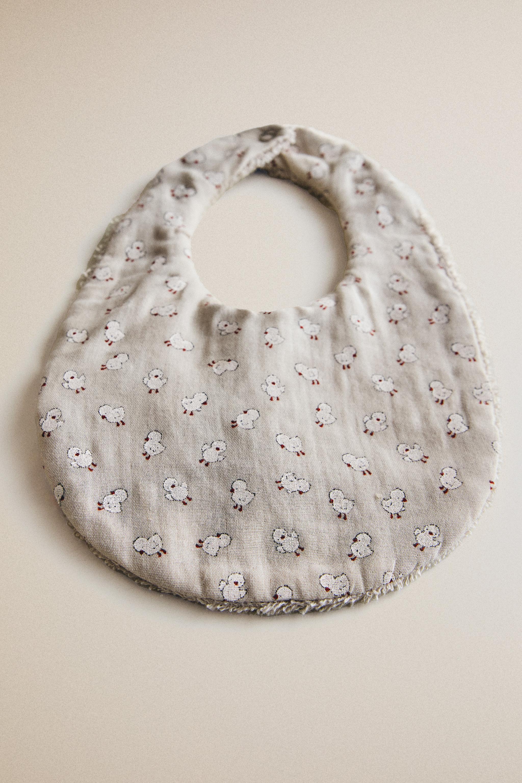 Zara BUNNY BABY BIB — фото 5