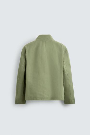 LIMITED EDITION TECHNICAL JACKET - Moss green by Zara - Image 7