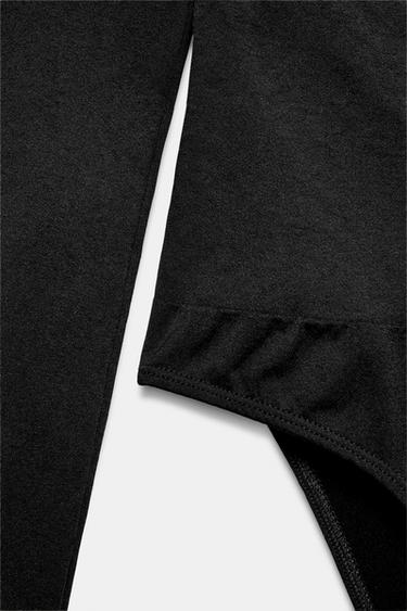 BODY SCULPTED SEAMLESS SKI COLLECTION - Noir de Zara - Image 8