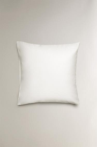 TAIE D’OREILLER SATIN (1000 FILS) - Blanc de Zara - Image 1