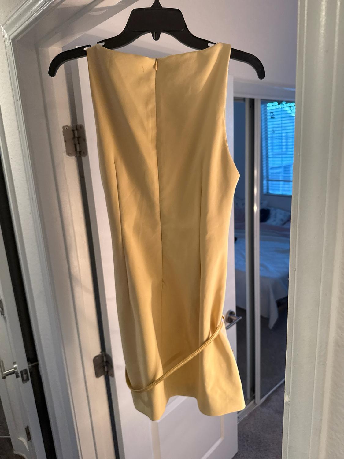 ELASTIC BELT DRESS - Image 8