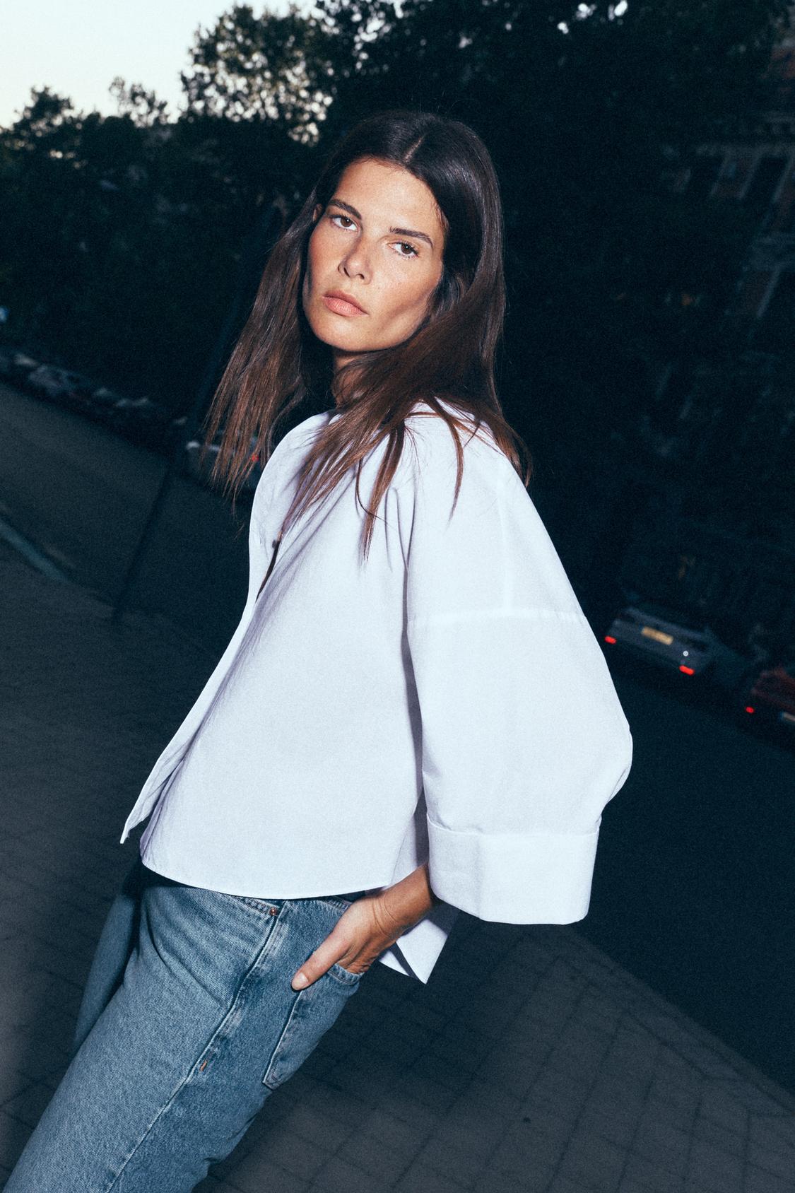 V-Neck Hardware One-Piece Swimsuit