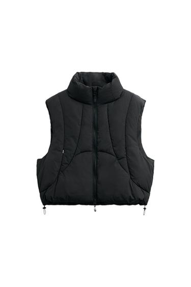 CROPPED PUFFER VEST