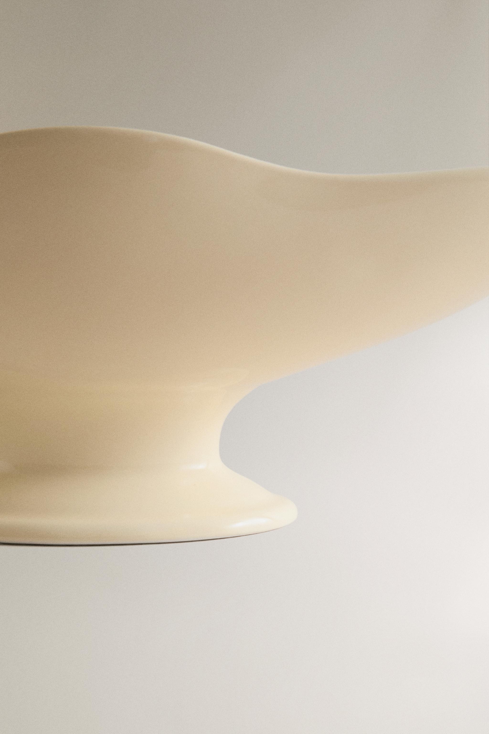 Zara LARGE OVAL WAVY VASE STUDIO MARY LENNOX — фото 4