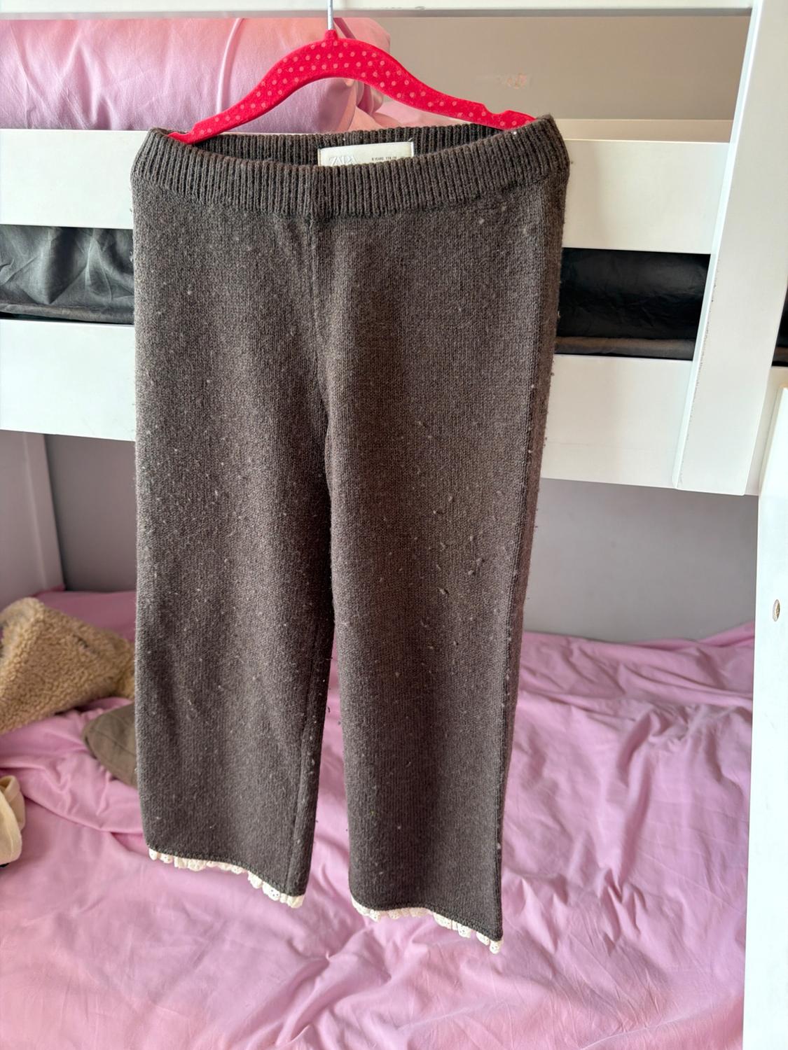 LACE TRIM KNIT CULOTTES - Image 4