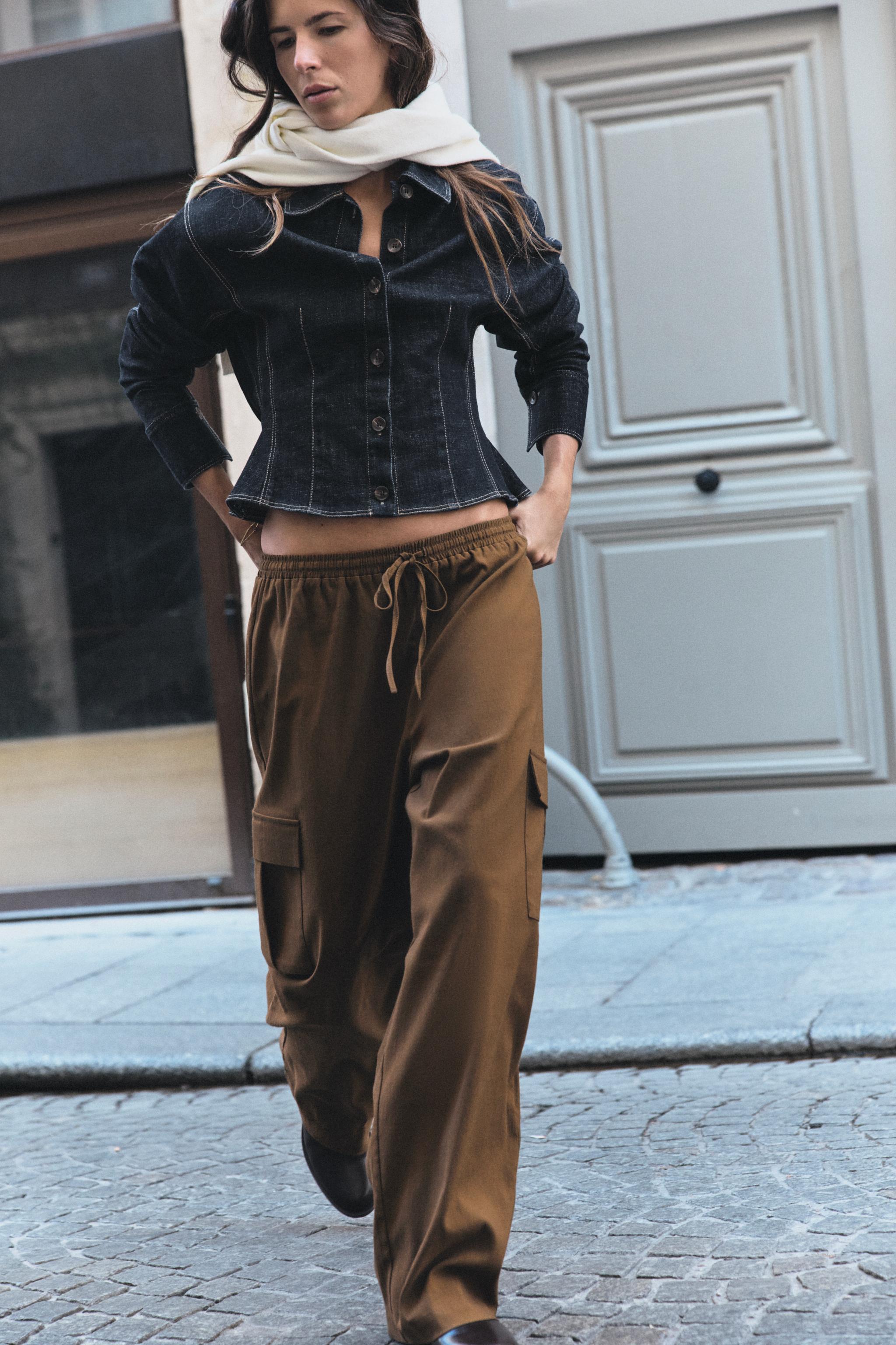 STRAIGHT CARGO PANTS