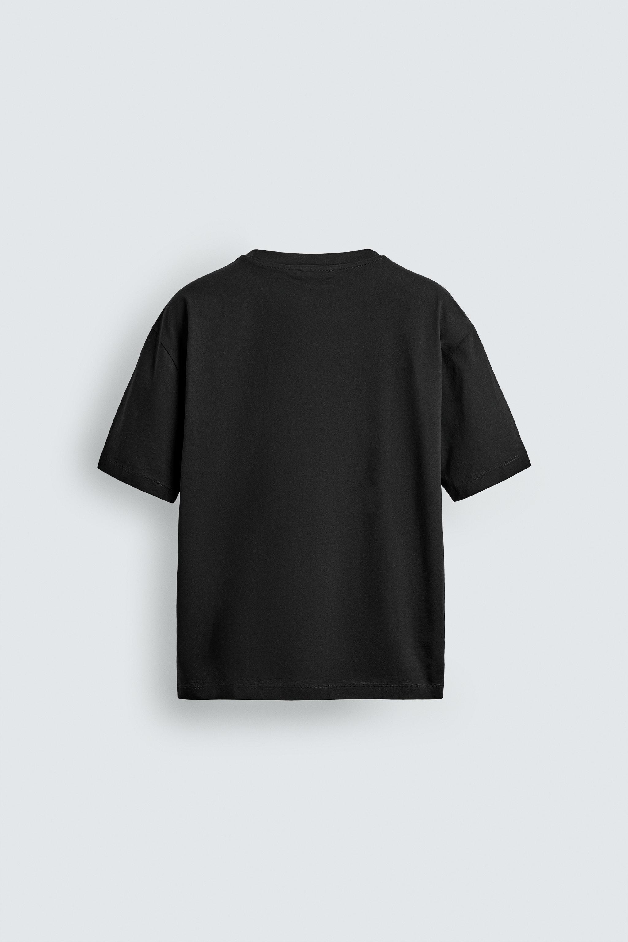 MERCERIZED FINISH CROPPED T-SHIRT