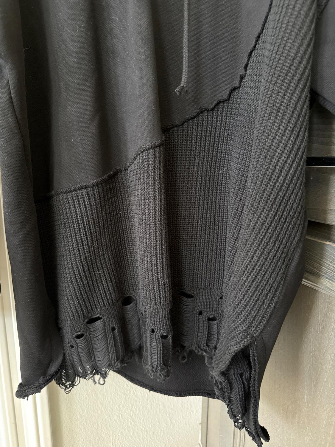 COMBINATION RIPPED TRICOT SWEATSHIRT - Image 3