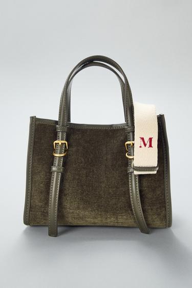 BOLSO MINISHOPPER - Verde de Zara