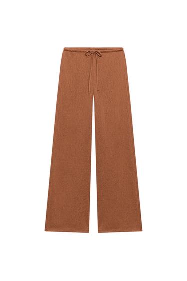 بنطلون ريفي - dark russet الخاص بـ Zara