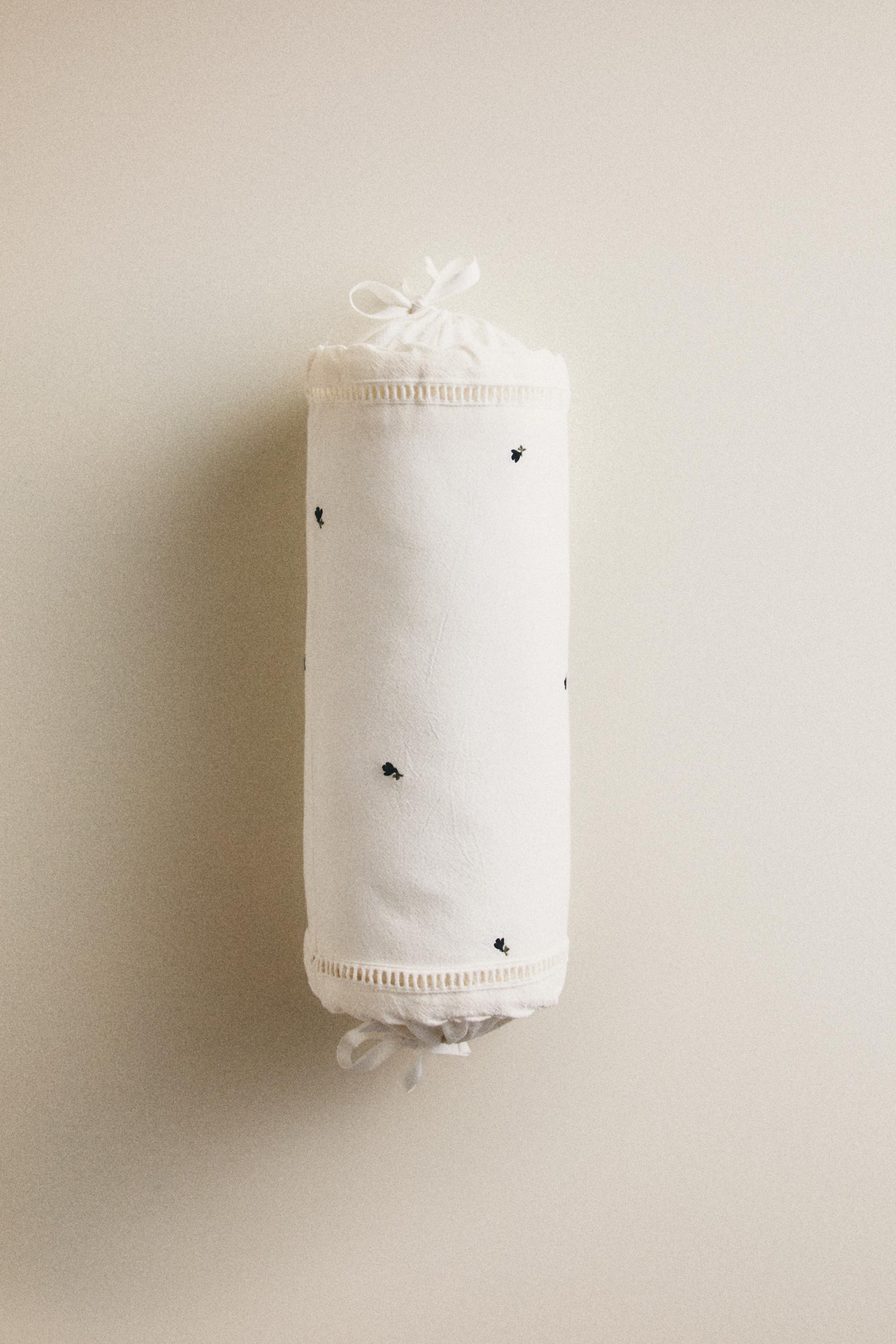 KIDS FLORAL BOLSTER PILLOW