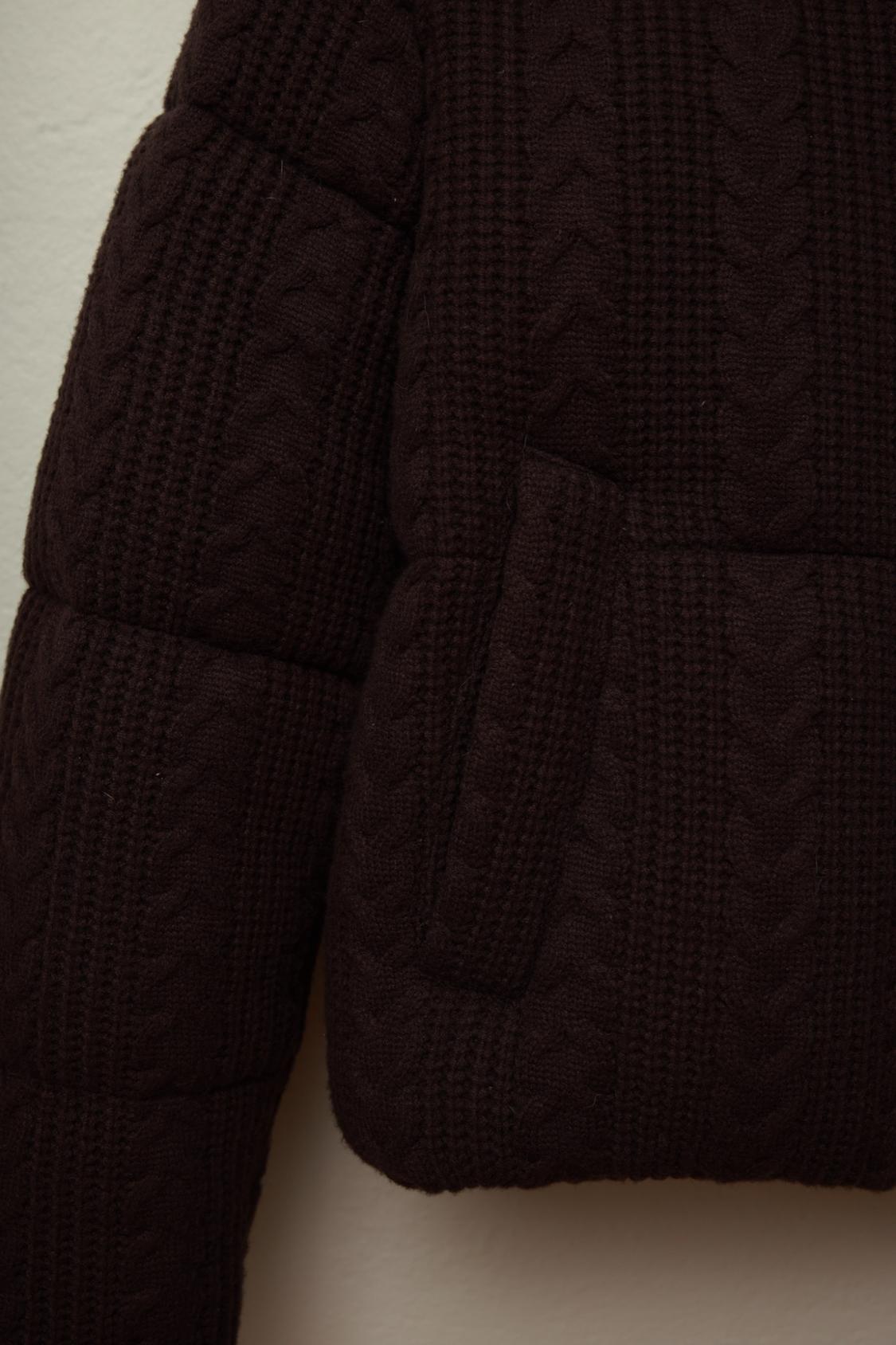 CABLE KNIT HOODED ANORAK - Image 3