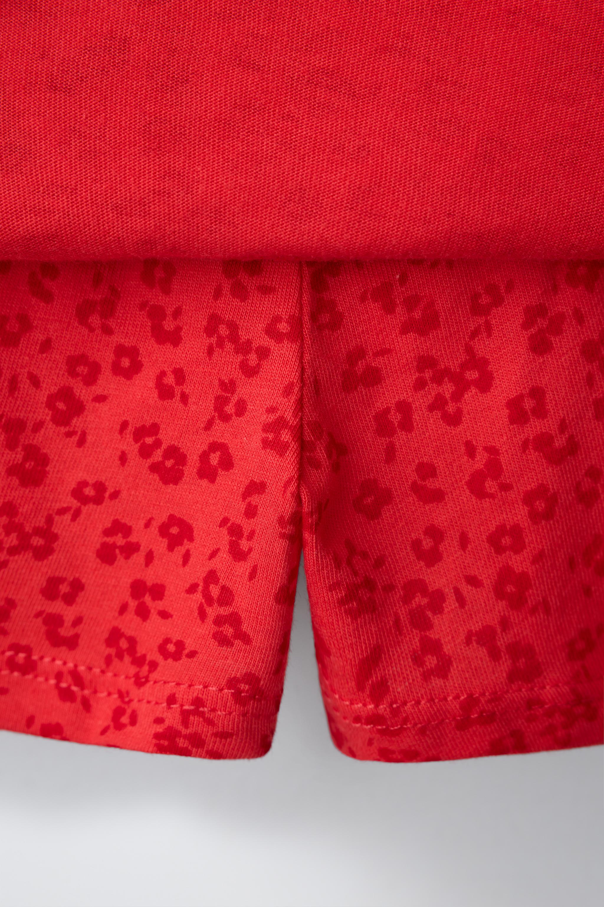 JUPE-SHORT À FLEURS