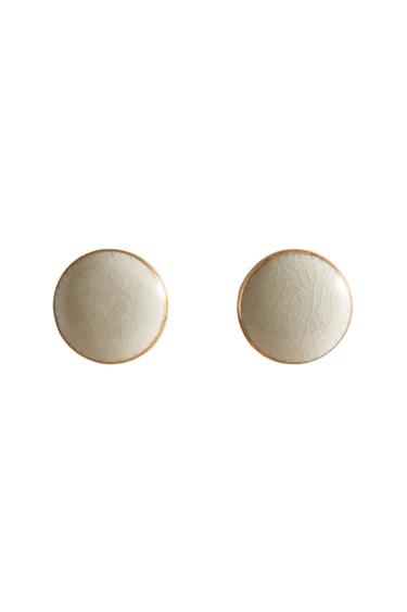 PACK OF ROUND CERAMIC DOOR KNOBS (PACK OF 2) - White by Zara