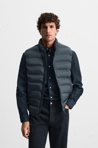 メンズ中綿入りコート | ZARA 日本