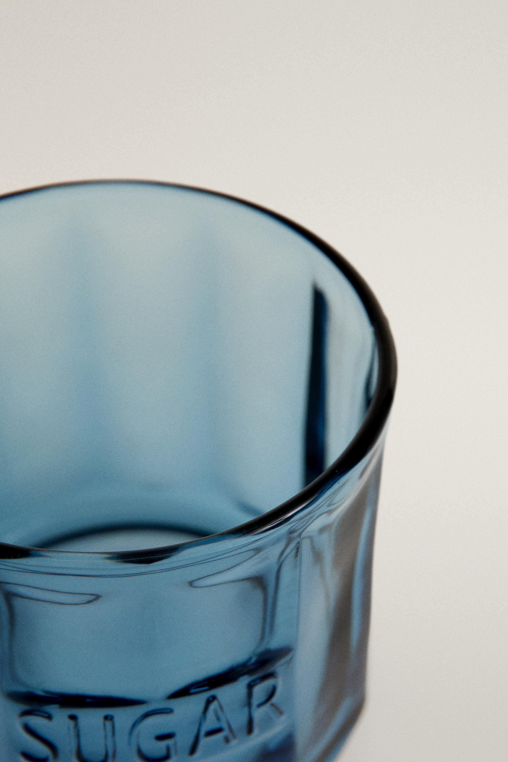 GLASS SUGAR BOWL