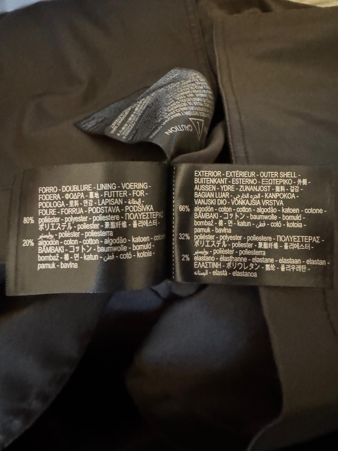 LONG WAXED CHECK TRENCH COAT - Image 9