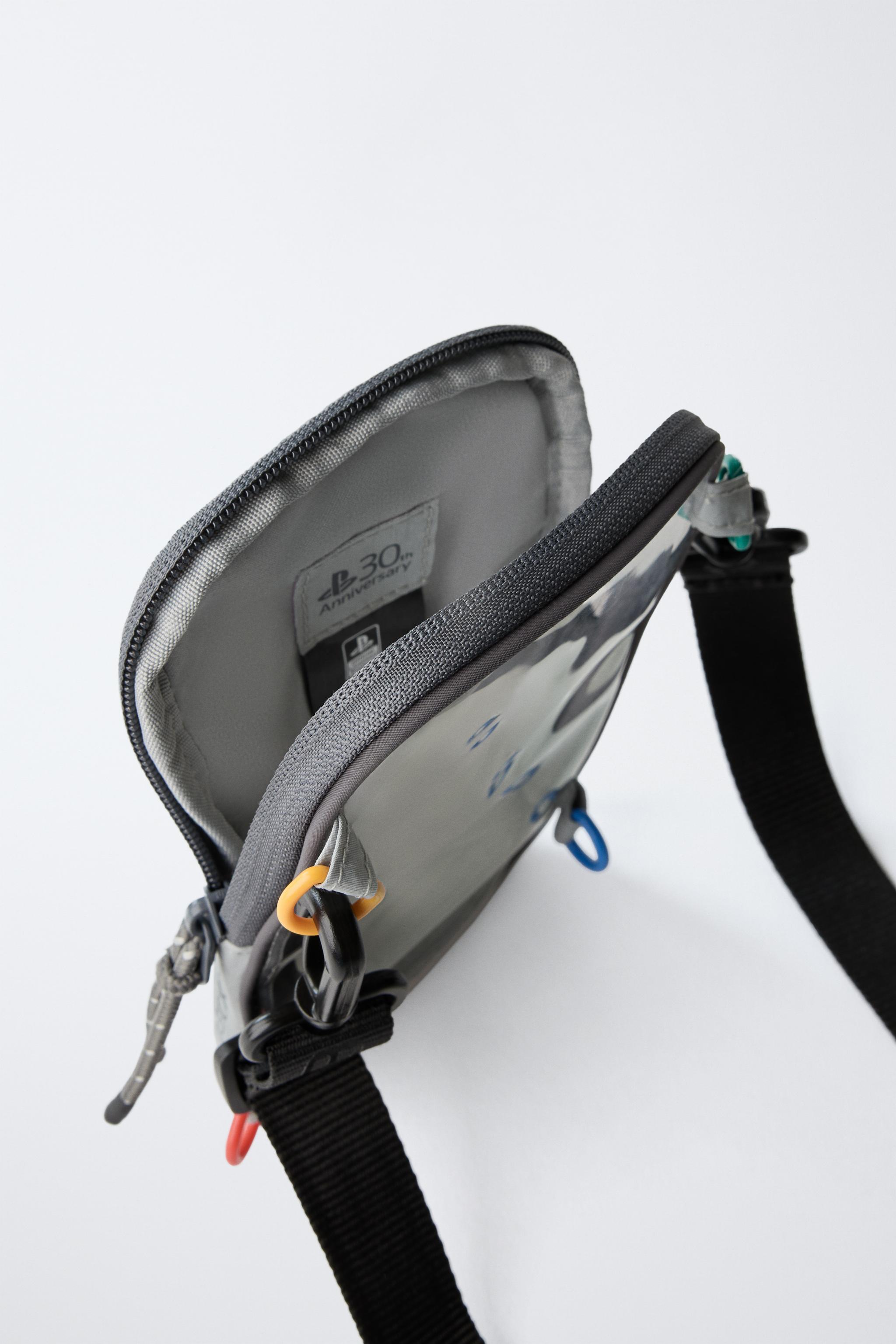ZARA × PlayStation コラボ　バッグ PLAYSTATION ™ 30TH ANNIVERSARY - Gray | ZARA United States