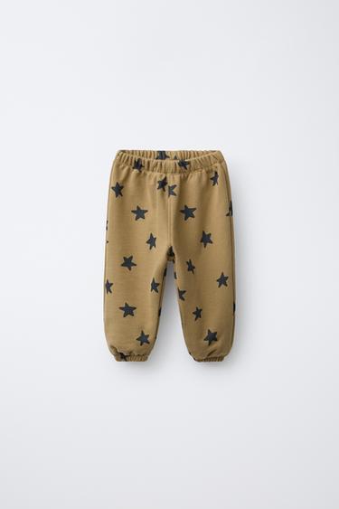 PRINTED JOGGERS - Khaki by Zara