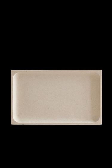 WHITE MARBLE BATHROOM TRAY - white by Zara - Image 0
