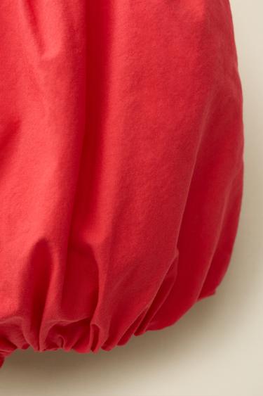 CULOTTE BALLON POPELINE CRÉÉ PAR CARAMEL LONDON X ZARA - Rouge de Zara - Image 3