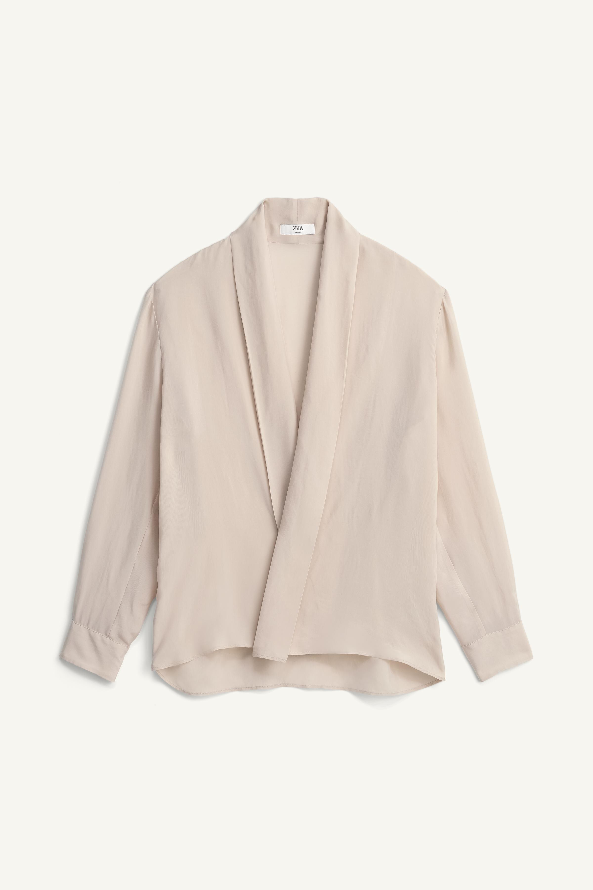 CHEMISE KIMONO 100 % CUPRO