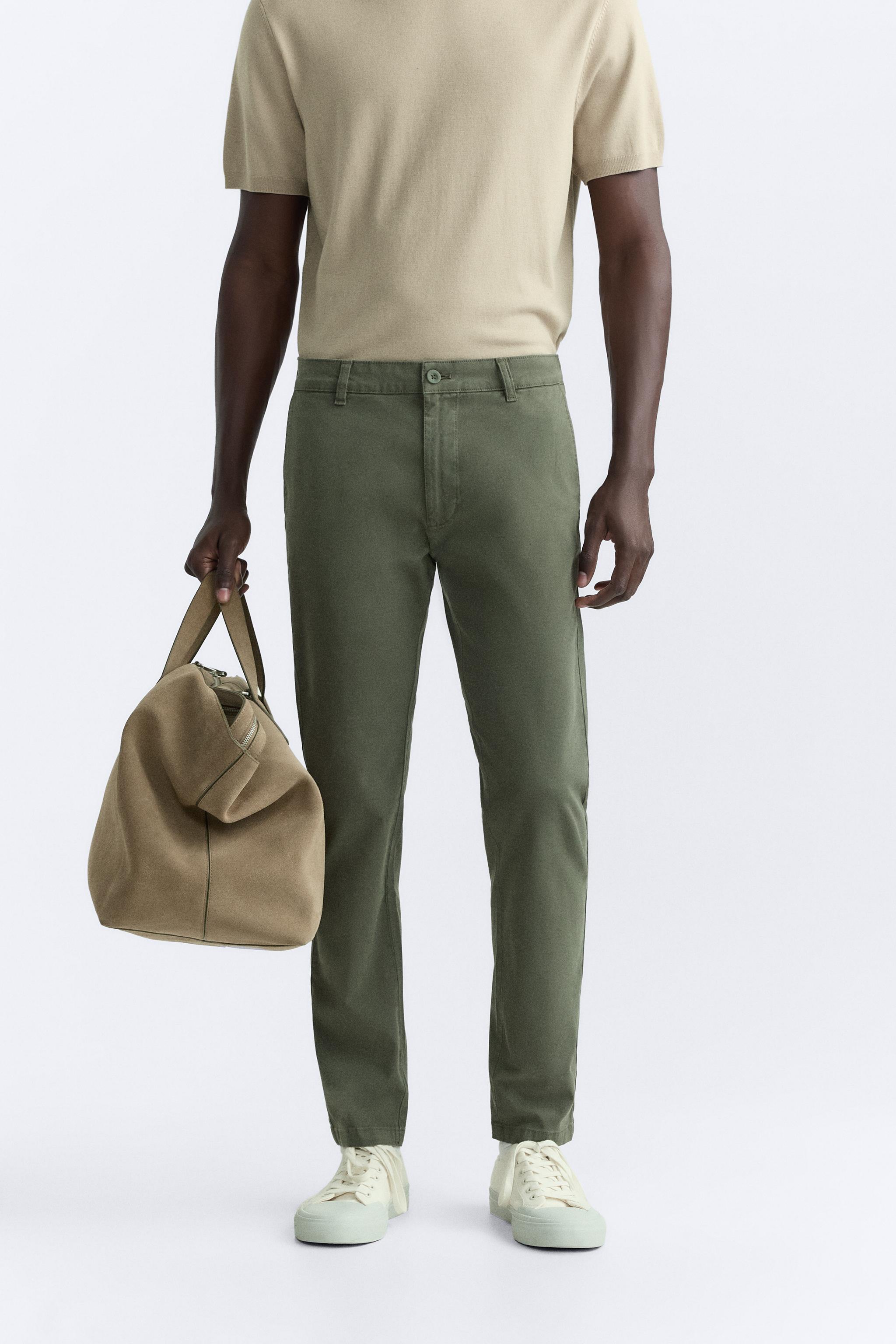 Pantalones Chinos Hombre ZARA Chile