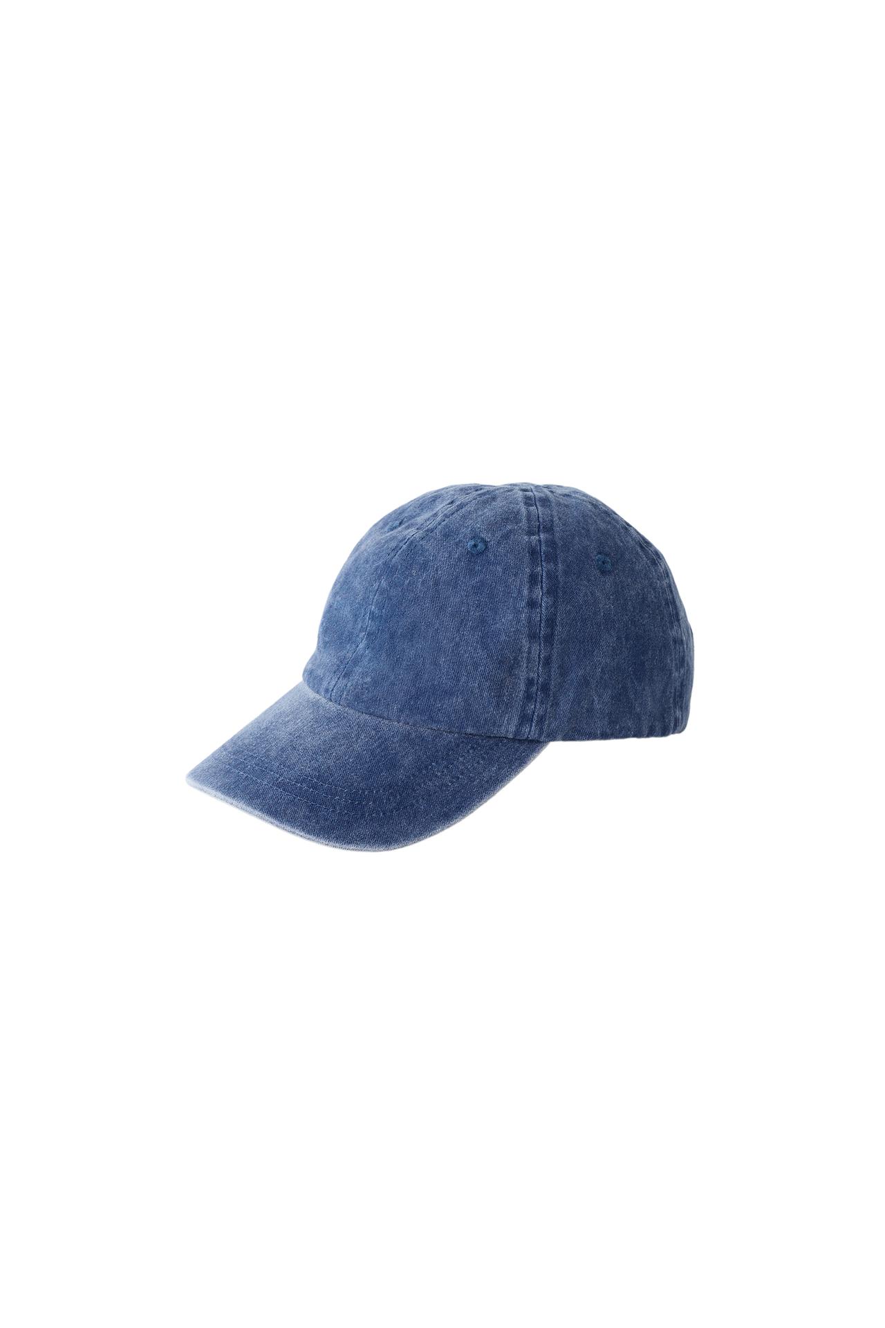 WASHED EFFECT CAP — Blue