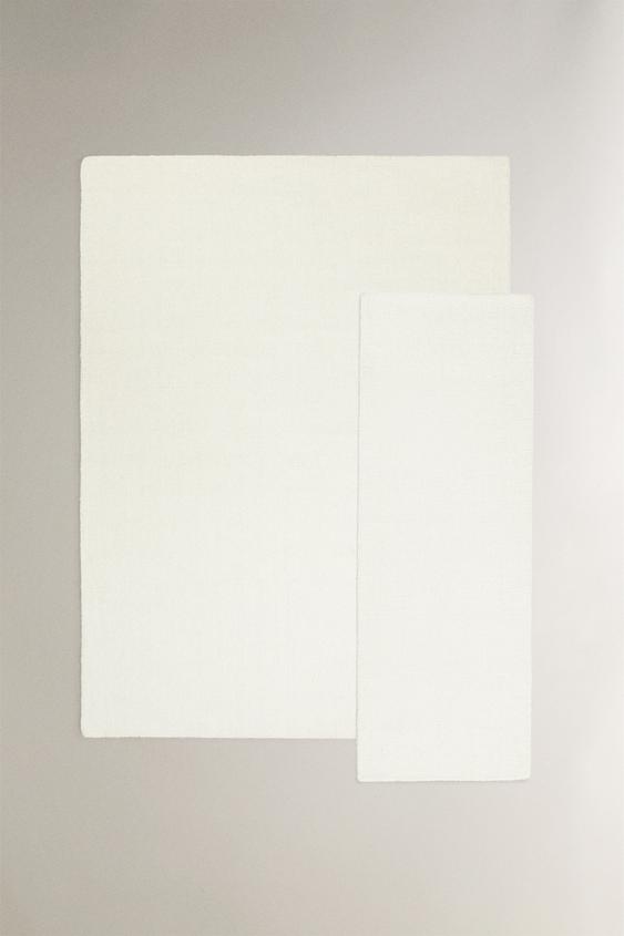 Zara WOOL AREA RUG - Ecru - Image 0