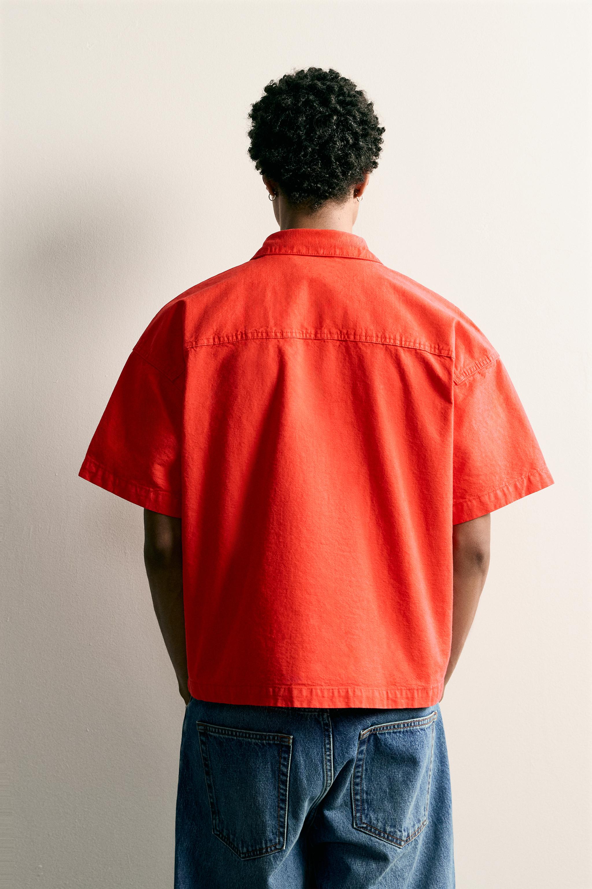 ZIP-UP BOXY FIT POLO
