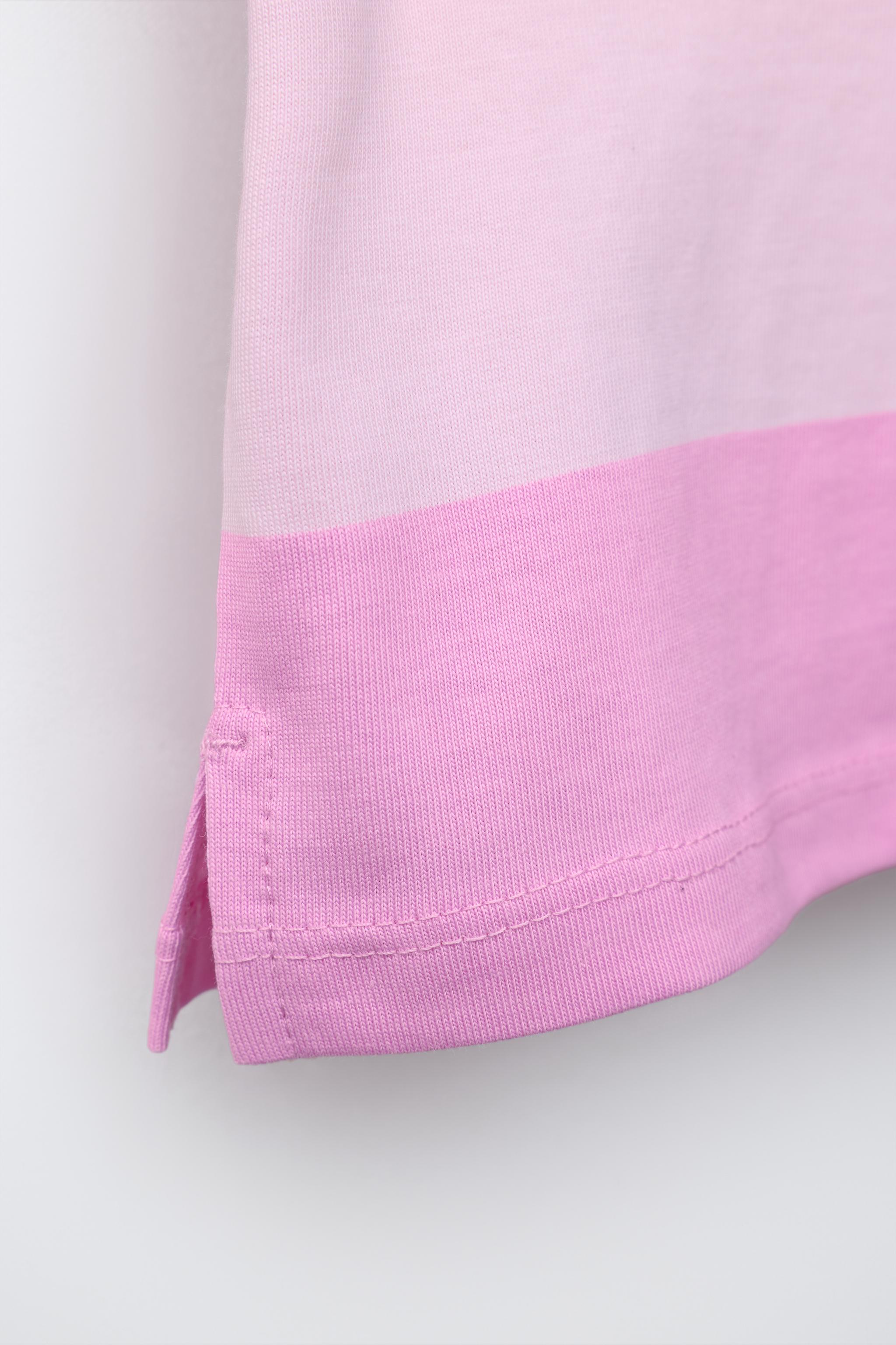 RAISED FRUIT STRIPE T-SHIRT