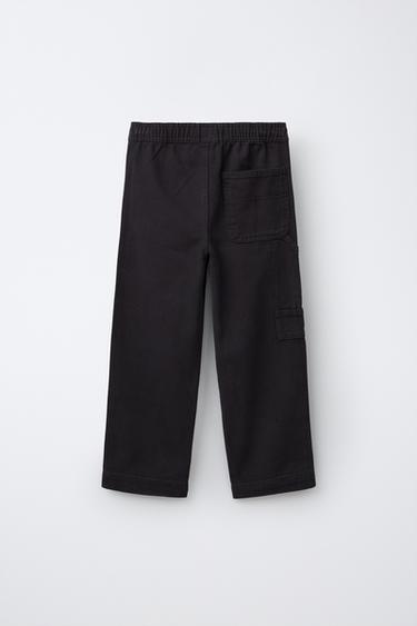SOLID CARPENTER PANTS — navy 2