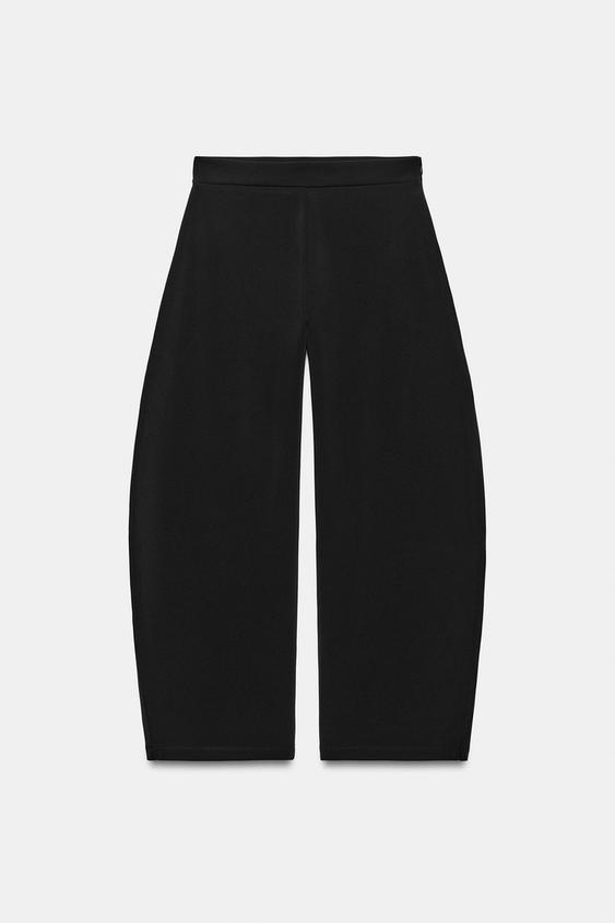 BALLOON TROUSERS - Black by Zara - Image 0