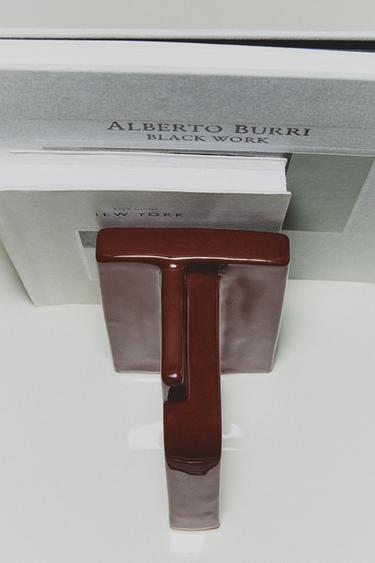CERAMIC BOOKEND - Brown by Zara