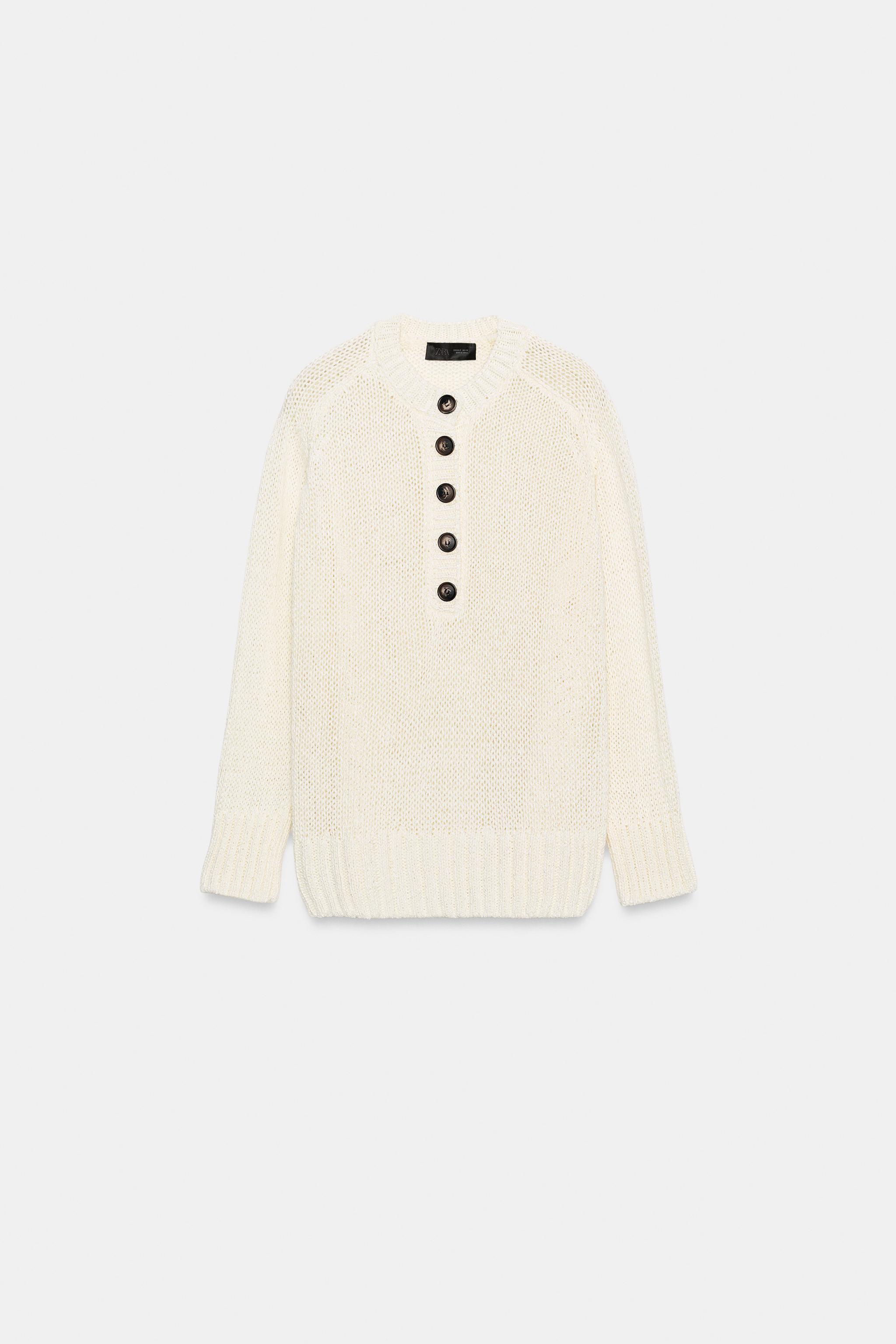 PULL EN MAILLE BOUTONS
