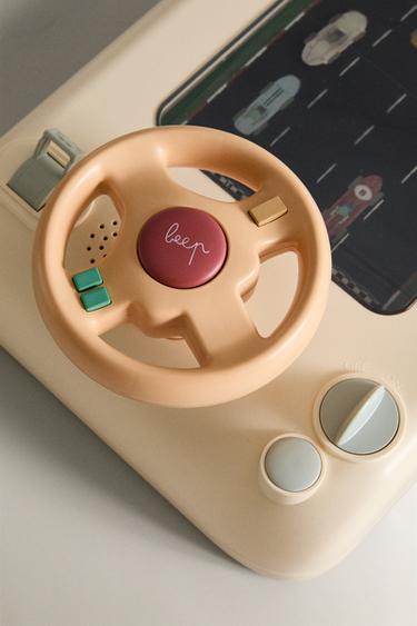 JUGUETE INFANTIL SIMULADOR COCHE - Crema de Zara