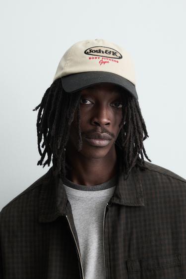 GORRA PARCHE COMBINADO - Crudo de Zara - Imagen 0
