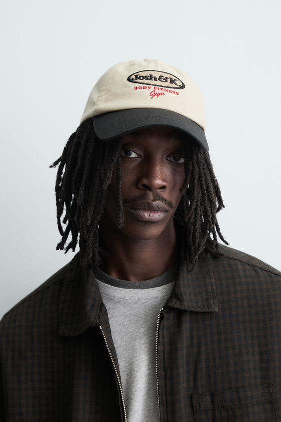 CONTRASTING PATCH CAP