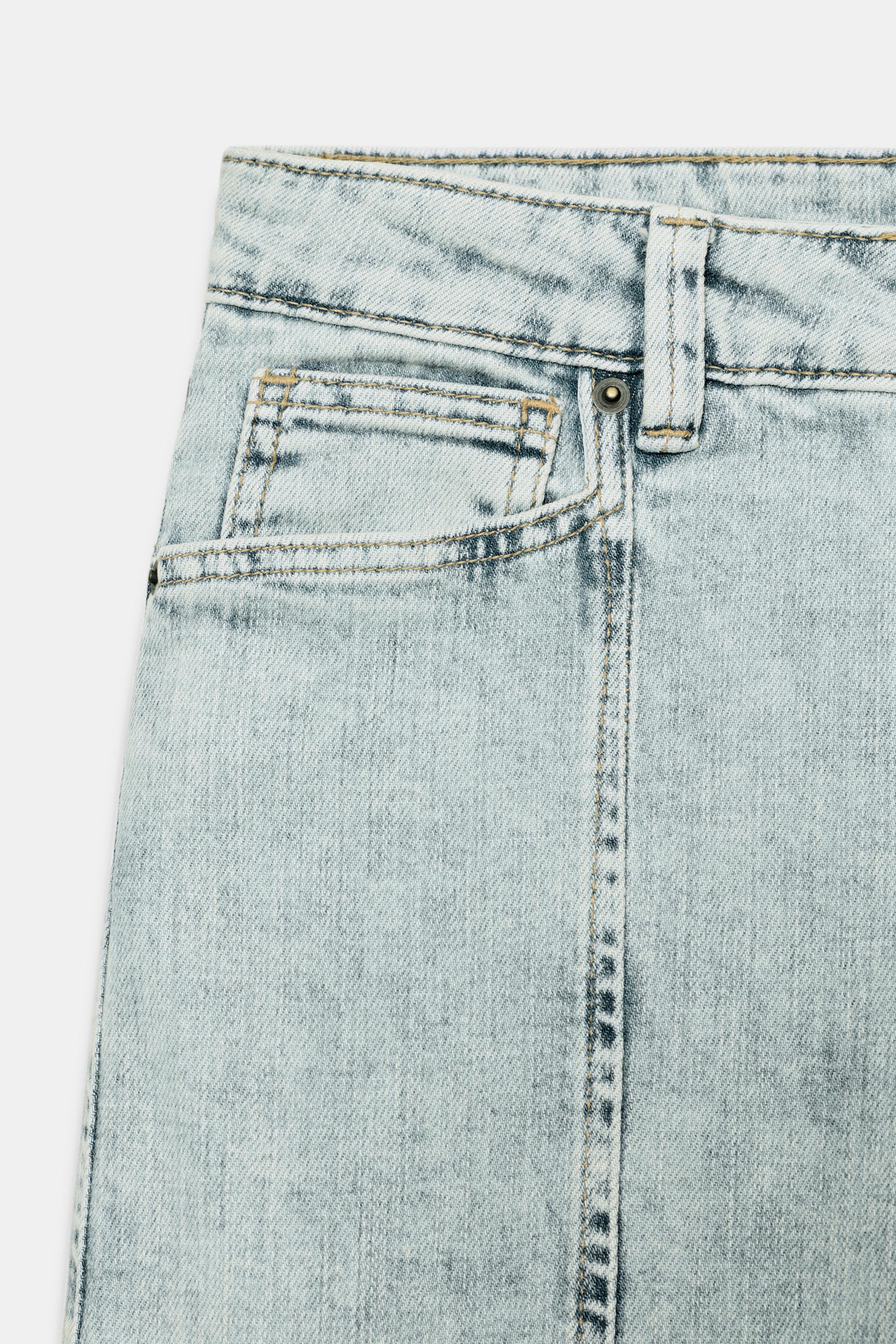 ZW COLLECTION MID-RISE CAPRI JEANS