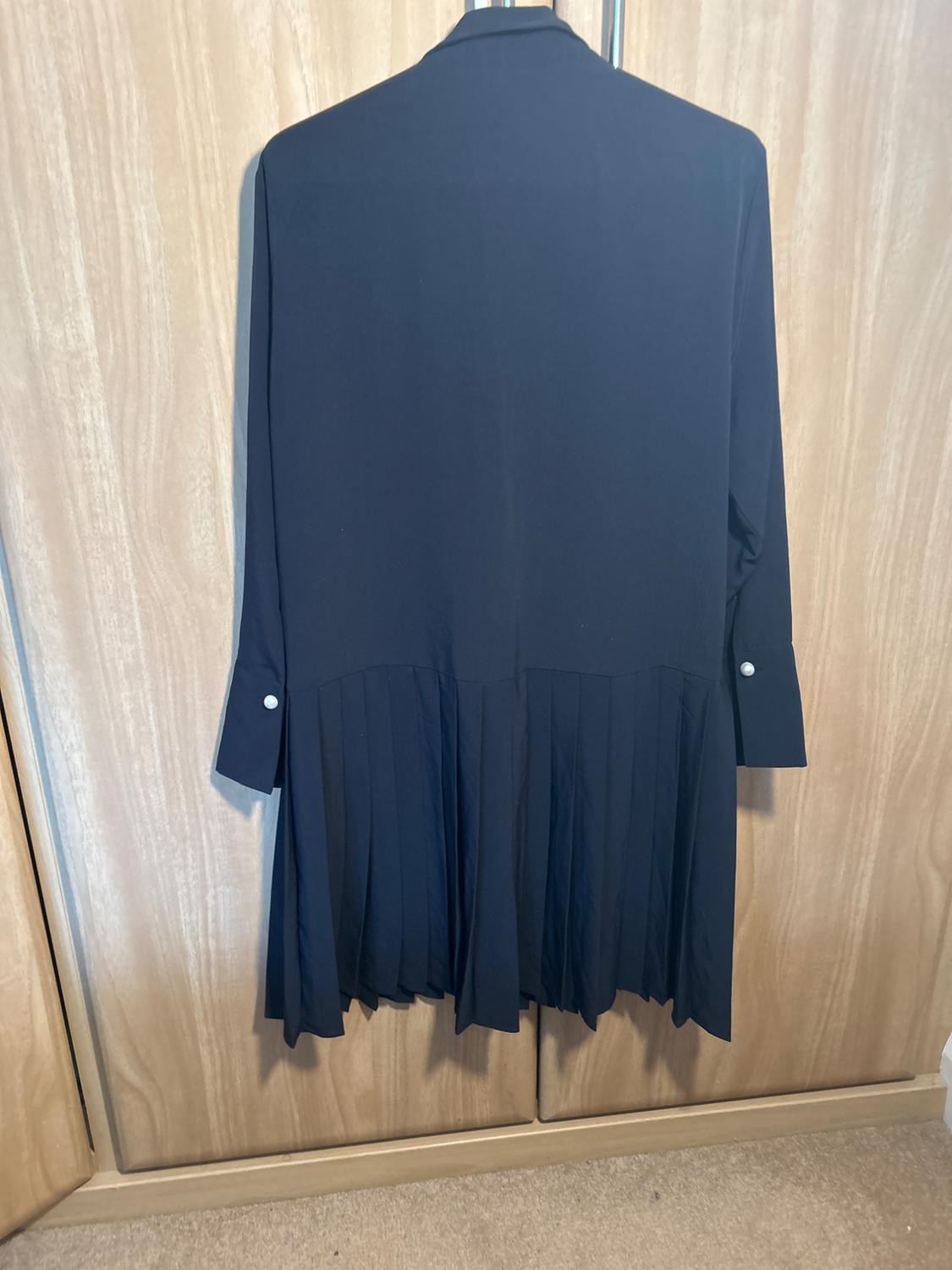 DRESS WITH PLEATED SKIRT - Image 2