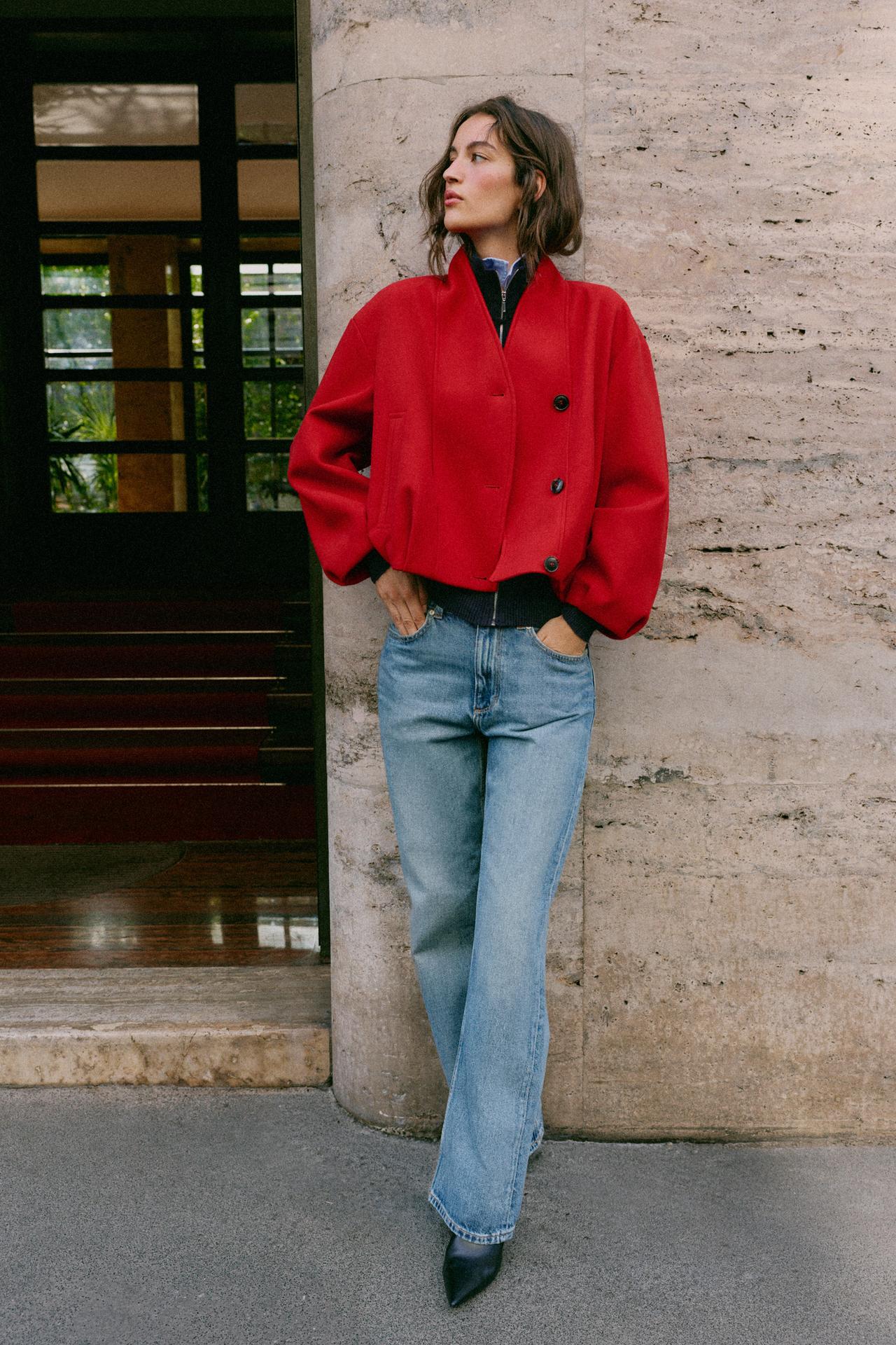 SOFT DOUBLE-BREASTED JACKET