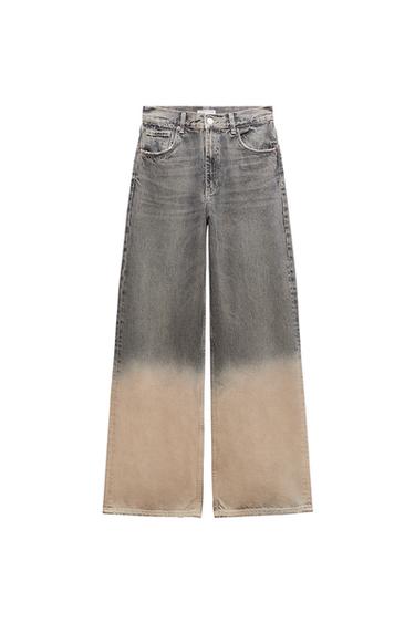 MID-RISE WIDE-LEG TRF JEANS